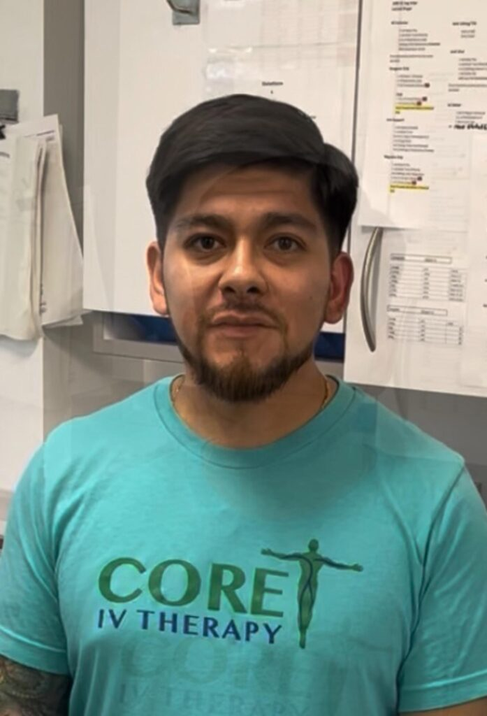 Sergio, practitioner at Core IV Therapy