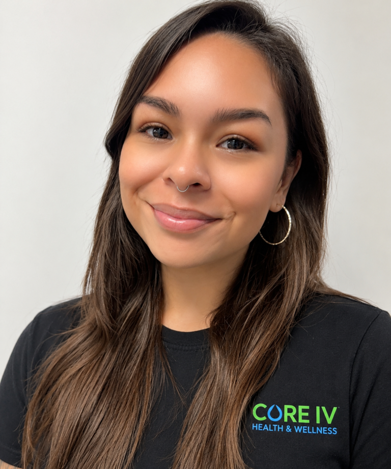 Karolyn, client care coordinator at Core IV Therapy
